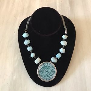 Silpada Sterl Silver Quartzite Necklace